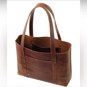 Rustico - Hideout Leather Tote - Saddle